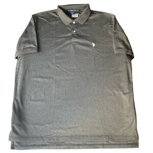 U.S. Polo Assn. Men’s Short Sleeve Polo Shirt Size 2XL, Solid Gray